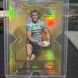 2026 Select NRL League Heroes Teig Wilton Gold Die Cut /250 CDG52 - Image 1