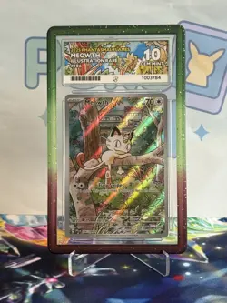 Pokemon TCG | Phantasmal Flames - Meowth 106/094 - ACE 10 graded - Image 1