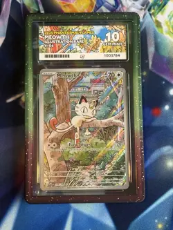 Pokemon TCG | Phantasmal Flames - Meowth 106/094 - ACE 10 graded - Image 2