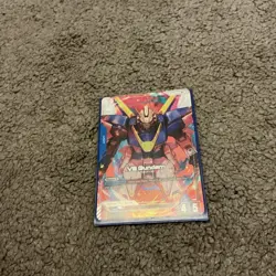 Gundam Card Game GD05-001 LR+ V2 Gundam ALT Art NM English. Erosion - Image 1