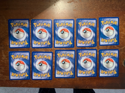 10 VINTAGE Pokemon Cards from Classic WOTC Sets!! - Image 2