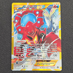 Volcanion EX 115/114 Steam Siege Full Art Holo Secret Rare EN 2016 - Image 1