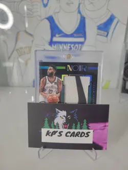 2018 Noir Jumbo Materials Nike Patch Allen Crabbe Brooklyn Nets One Of One /1 - Image 3