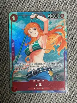 V1 ROMANCE DAWN JP OP01 016 Nami ONE PIECE Card - Image 1