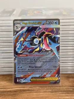 Mega Greninja Ex 022/086 Mega Evolution Chaos Rising Pokemon - Pack Fresh MINT - Image 1