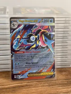 Mega Greninja Ex 022/086 Mega Evolution Chaos Rising Pokemon - Pack Fresh MINT - Image 5