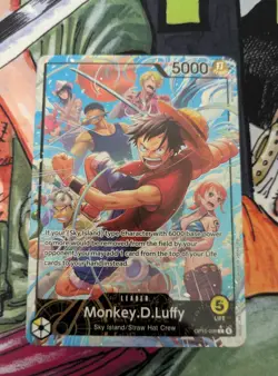 Monkey.D.Luffy (OP15-098) One Piece TCG Adventure on Kami's Island Alt Leader - Image 1