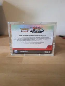 Pokemon Prismatic Evolutions Booster Bundle Sealed Display With Acrylic Case - Image 4