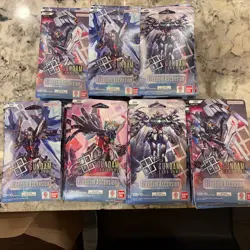 70 x PACKS Gundam Card Game GD05 Freedom Ascension Sleeved Booster Pack - Image 1