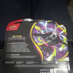 Pokemon TCG Mega Evolution Pitch Black 3-Pack Blister Binacle Promo English - Image 2