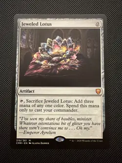 MTG Jeweled Lotus - Commander Legends #319/361 - Mythic Rare Artifact - Image 1