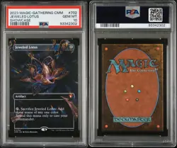 2023 Magic The Gathering MTG CMM Showcase Jeweled Lotus PSA 10 - Image 3