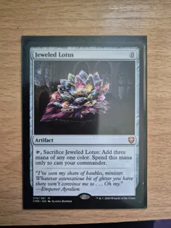 MTG Jeweled Lotus Commander Masters 0396 Regular Mythic - Image 1