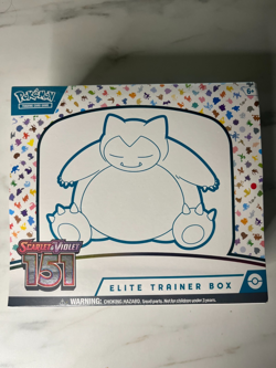 Pokemon Scarlet & Violet 151 Elite Trainer Box ETB Factory Sealed English 820650853159 - Image 1