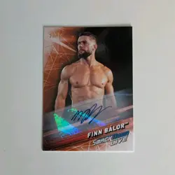 2019 WWE Smackdown Live FINN BALOR Auto CARD /50 SIGNED AUTO JUDGEMENT DAY NXT - Image 1