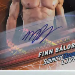 2019 WWE Smackdown Live FINN BALOR Auto CARD /50 SIGNED AUTO JUDGEMENT DAY NXT - Image 3