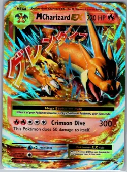 M Charizard EX 13/108 XY - Evolutions - Pokemon Card - NM - Image 1