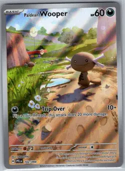Paldean Wooper 102/094 ME02: Phantasmal Flames - Pokemon Card - NM - Image 1