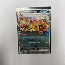 Charizard ex 125/197 Prize Pack Series Play Stamp Obsidian Flames English - Image 1
