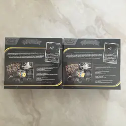 2x PKC Pokemon Pitch Black Elite Trainer Box - Pokemon Center (Small Tears) - Image 2