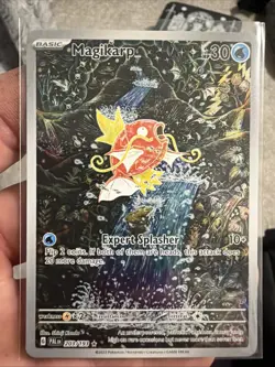 Pokemon Magikarp TCG Scarlet & Violet Paldea Evolved Holo Card 203/193 - Image 1