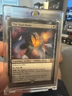 MTG Marvel Spider-Man the Soul Stone 0066 Mythic Card - Image 1