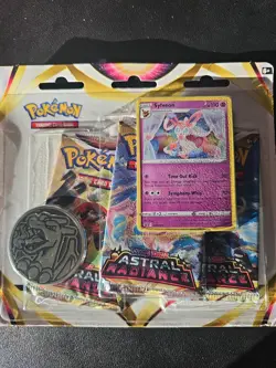 Astral Radiance Sylveon 3 Pack Blister Sealed - Image 1