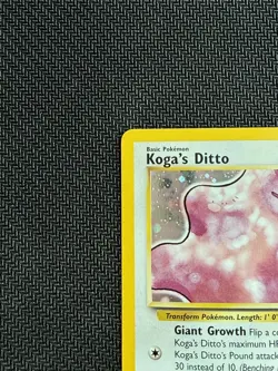 Pokemon Card Koga’s Ditto 10/132 Gym Challenge Holo Rare WOTC LP/NM - Image 2