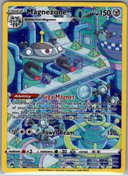 Magnezone GG18/GG70 SWSH: Crown Zenith: Galarian Gallery - Pokemon Card - NM - Image 1