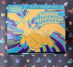 Pokemon TCG Mega Evolution Ascended Heroes Elite Trainer Box - Image 1