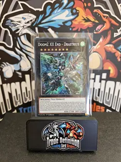 DOOD-EN045 - DoomZ XII End - Drastrius - Secret Rare - 1st Ed - YuGiOh - Image 1