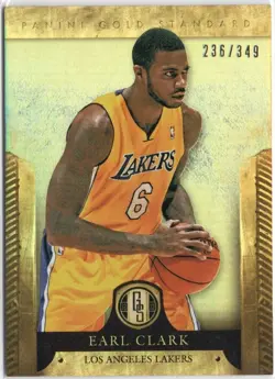 2012-13 Panini Gold Standard Earl Clark Card #112 /349 Lakers - Image 1