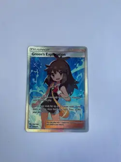 Pokemon TCG Unbroken Bonds Greens Exploration Full Art Card 209/214 Near Mint - Image 1