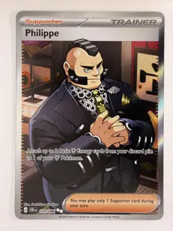 Philippe - 110/086 - Ultra Rare - Chaos Rising - Pokemon Card - NM/M - Image 1