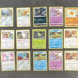 Pokemon GO Pokemon TCG 15-Card Lot English 2022 Regular Eevee Bibarel - Image 1