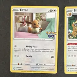 Pokemon GO Pokemon TCG 15-Card Lot English 2022 Regular Eevee Bibarel - Image 2
