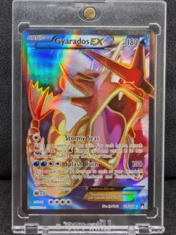 Gyarados EX 114/122 Full Art Ultra Rare Holo BREAKpoint Pokemon NM-LP - Image 1