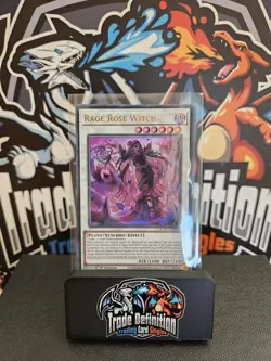 DOOD-EN040 - Rage Rose Witch - Ultra Rare - 1st Ed - YuGiOh - Image 1
