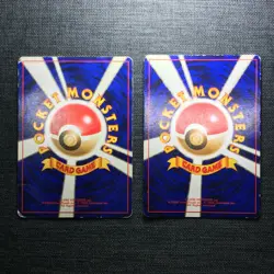 Sabrina's Abra Holo Alakazam Pokemon Old back TCG Japanese Set of 2 (1996) JP932 - Image 2