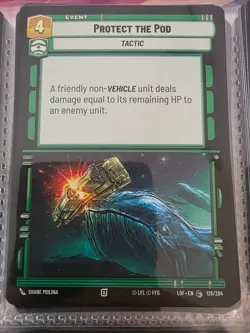 Star Wars unlimited LoF Legends Protect the Pod Event 128/264 - Image 1