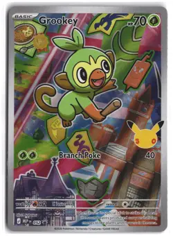 Grookey 052 Promo ME: Mega Evolution Promo Pokemon Holo NM - Image 1