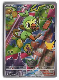 Grookey 052 Promo ME: Mega Evolution Promo Pokemon Holo NM - Image 1