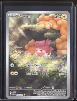 Pawmi 2024 Pokemon Paldean Fates Illustration Rare 226/091 - Image 1