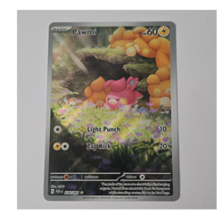 Pokemon TCG Pawmi 226/091 SV Paldean Fates Illustration Rare Holo Eng 2024 60 HP - Image 1