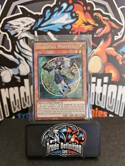 DOOD-EN023 Dracotail Phryxul Secret Rare 1st Ed YuGiOh - Image 1