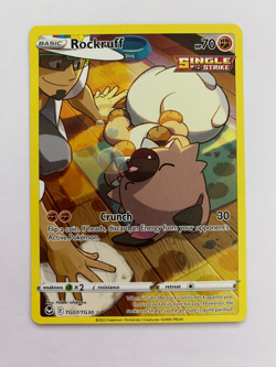 Rockruff TG07/TG30 SWSH12: Silver Tempest Trainer Gallery - Pokemon Card - NM - Image 1