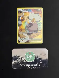 Rockruff TG07/TG30 - Pokemon SWSH Silver Tempest Trainer Gallery Holo Rare NM - Image 1