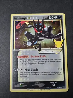 2021 Pokemon SWSH144 Promo Cards Celebrations Greninja Star - Image 1