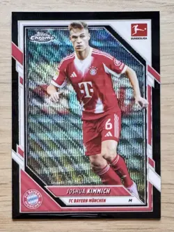 Joshua Kimmich Black Wave Refractor 07/10 Topps Chrome Bundesliga 2025-26 Bayern - Image 1