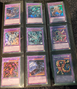 Yu-Gi-Oh! TCG Binder With 360 Cards. Dragon/Crystal Beasts/Fiend - Image 1